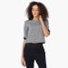 MAX Checkered Cropped Top
